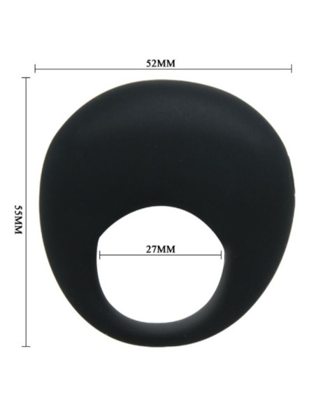 PRETTY LOVE TRAP ANILLO VIBRADOR NEGRO PRETTY LOVE TRAP ANILLO VIBRADOR NEGRO