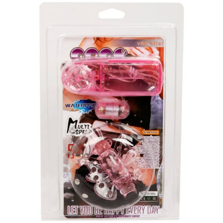 BAILE ARNES CON MARIPOSA VIBRADORA MULTIVELOCIDAD