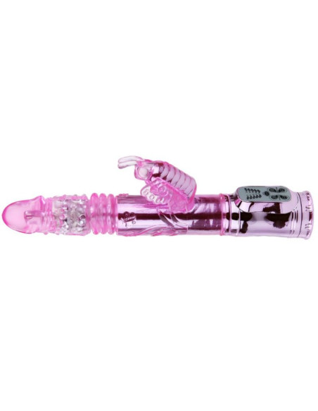 BAILE VIBRADOR RECARGABLE CON ROTACION Y ESTIMULADOR THROBBING BUTTERF BAILE VIBRADOR RECARGABLE CON ROTACION Y ESTIMULADOR THROBBING BUTTERF