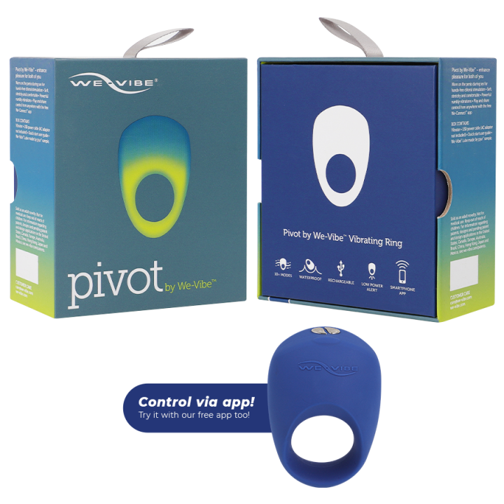 WE VIBE PIVOT ANILLO VIBRADOR WE CONNECT