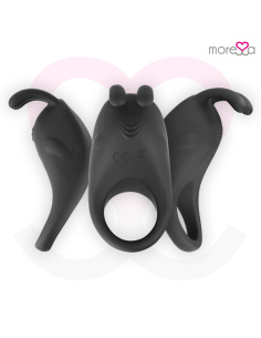 MORESSA BRAD PREMIUM SILICONE RECARGABLE NEGRO 2