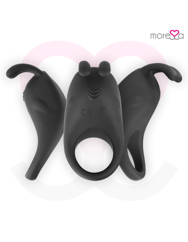 MORESSA BRAD PREMIUM SILICONE RECARGABLE NEGRO