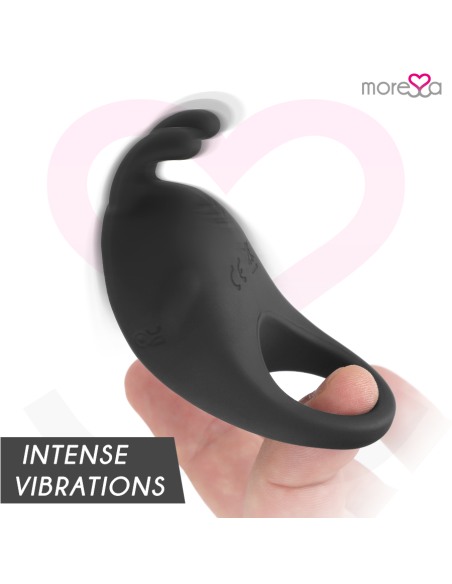 MORESSA BRAD PREMIUM SILICONE RECARGABLE NEGRO MORESSA BRAD PREMIUM SILICONE RECARGABLE NEGRO