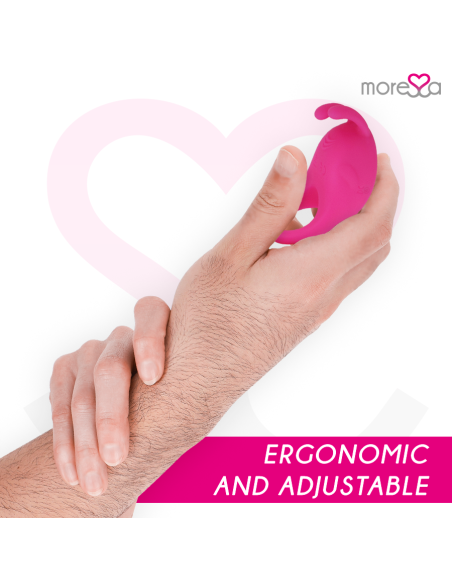 MORESSA BRAD PREMIUM SILICONE RECARGABLE ROSA