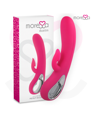 MORESSA DUSTIN ONDAS ESTIMULADORAS CLITORIAL Y POTENTE VIBRACION PREMIUM SILICONE RECARGABLE
