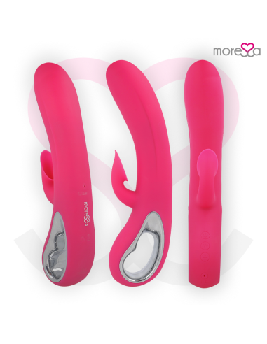 MORESSA DUSTIN ONDAS ESTIMULADORAS CLITORIAL Y POTENTE VIBRACION PREMIUM SILICONE RECARGABLE