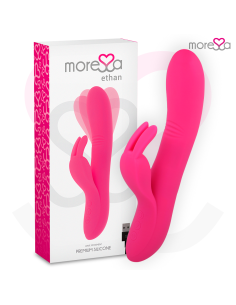 MORESSA ETHAN EFECTO WAVE MAS POTENTE VIBRACION PREMIUM SILICONE RECARGABLE