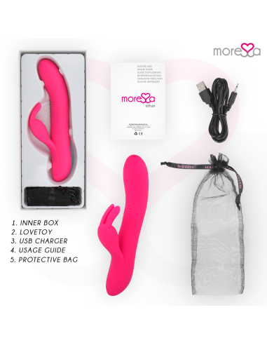 MORESSA ETHAN EFECTO WAVE MAS POTENTE VIBRACION PREMIUM SILICONE RECARGABLE