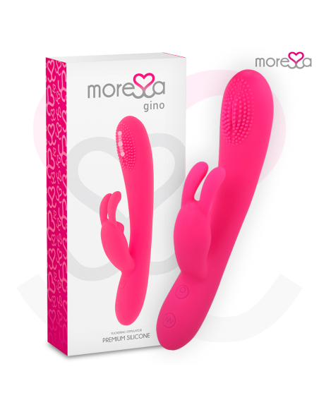 MORESSA GINO TICKLING VAGINAL PREMIUM SILICONE RECARGABLE