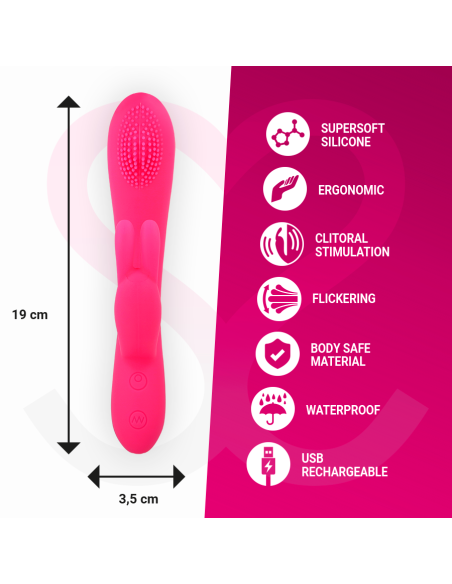 MORESSA GINO TICKLING VAGINAL PREMIUM SILICONE RECARGABLE