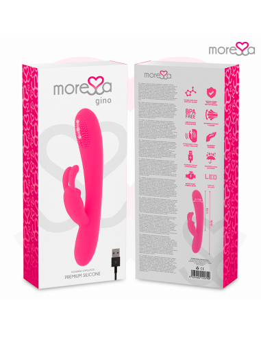 MORESSA GINO TICKLING VAGINAL PREMIUM SILICONE RECARGABLE