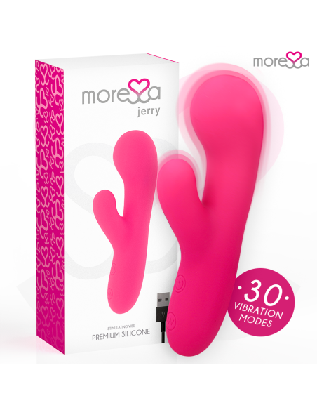 MORESSA JERRY CLIP VIBRADOR PUNTO G Y CLITORIS PREMIUM SILICONE RECARGABLE MORESSA JERRY CLIP VIBRADOR PUNTO G Y CLITORIS PREMIUM SILICONE RECARGABLE