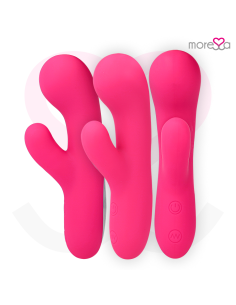 MORESSA JERRY CLIP VIBRADOR PUNTO G Y CLITORIS PREMIUM SILICONE RECARGABLE 2