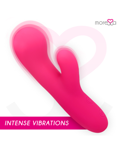 MORESSA JERRY CLIP VIBRADOR PUNTO G Y CLITORIS PREMIUM SILICONE RECARGABLE