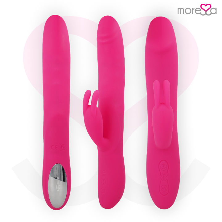 MORESSA MOLLY IMPULSOR UPDOWN Y POTENTE VIBRACION PREMIUM SILICONE RECARGABLE