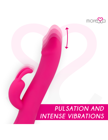MORESSA MOLLY IMPULSOR UPDOWN Y POTENTE VIBRACION PREMIUM SILICONE RECARGABLE