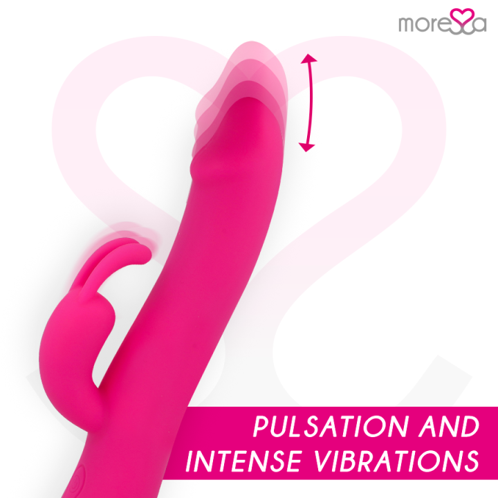 MORESSA MOLLY IMPULSOR UPDOWN Y POTENTE VIBRACION PREMIUM SILICONE RECARGABLE