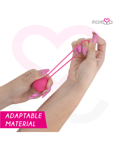 MORESSA OSIAN ONE ENTRENAMIENTO SUELO PELVICO 51gr PREMIUM SILICONA ROSA