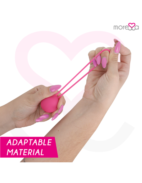 MORESSA OSIAN ONE ENTRENAMIENTO SUELO PELVICO 51gr PREMIUM SILICONA ROSA MORESSA OSIAN ONE ENTRENAMIENTO SUELO PELVICO 51gr PREMIUM SILICONA ROSA