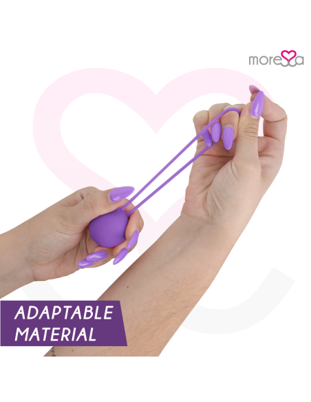 MORESSA OSIAN ONE ENTRENAMIENTO SUELO PELVICO 51gr PREMIUM SILICONA LILA MORESSA OSIAN ONE ENTRENAMIENTO SUELO PELVICO 51gr PREMIUM SILICONA LILA