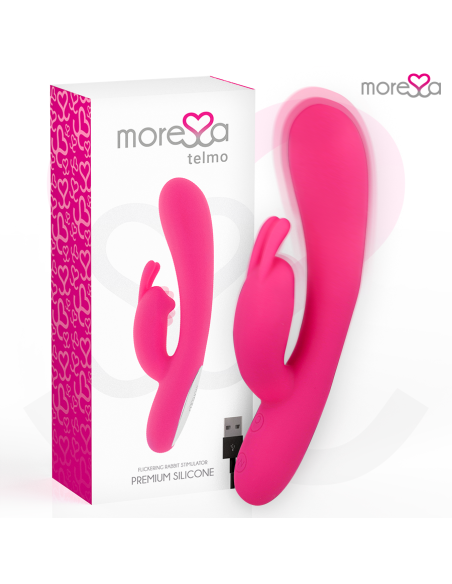 MORESSA TELMO TICKLING CLITORIAL PREMIUM SILICONE RECARGABLE MORESSA TELMO TICKLING CLITORIAL PREMIUM SILICONE RECARGABLE