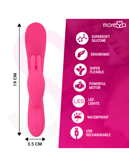 MORESSA TELMO TICKLING CLITORIAL PREMIUM SILICONE RECARGABLE MORESSA TELMO TICKLING CLITORIAL PREMIUM SILICONE RECARGABLE