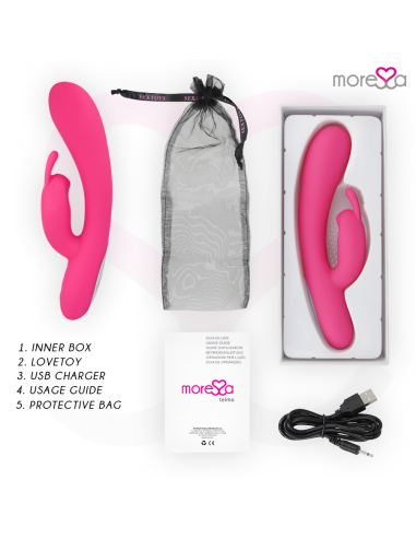 MORESSA TELMO TICKLING CLITORIAL PREMIUM SILICONE RECARGABLE