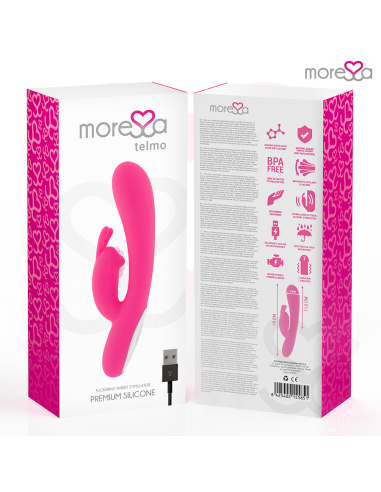 MORESSA TELMO TICKLING CLITORIAL PREMIUM SILICONE RECARGABLE