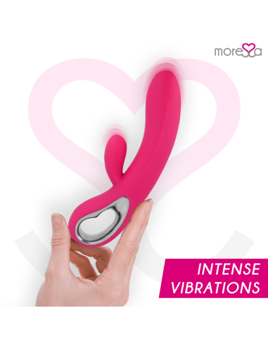 MORESSA TROY MASAJEADOR PUNTO G Y CLITORIS PREMIUM SILICONE RECARGABLE