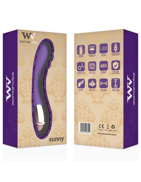 WOMANVIBE SUNNY VIBRADOR RECARGABLE SILICONA WOMANVIBE SUNNY VIBRADOR RECARGABLE SILICONA