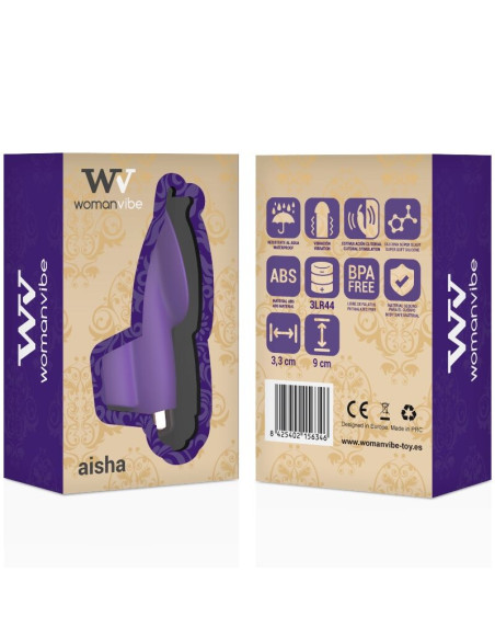 WOMANVIBE AISHA DEDAL ESTIMULADOR SILICONA WOMANVIBE AISHA DEDAL ESTIMULADOR SILICONA