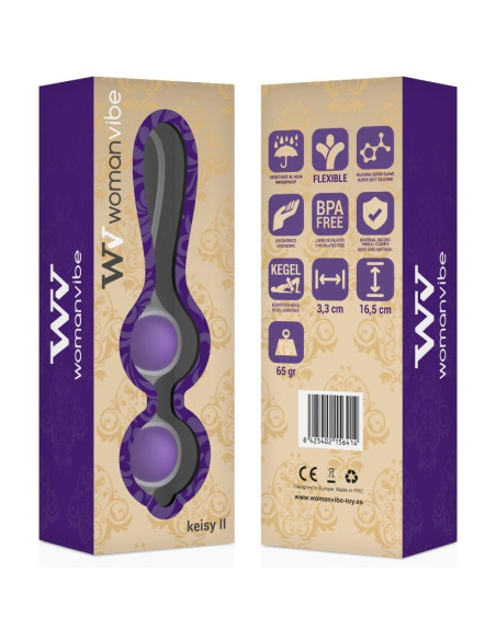 WOMANVIBE KEISY II BOLAS SILICONA WOMANVIBE KEISY II BOLAS SILICONA
