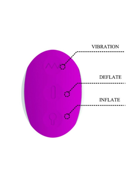 PRETTY LOVE DEMPSEY VIBRADOR HINCHABLE RECARGABLE PRETTY LOVE DEMPSEY VIBRADOR HINCHABLE RECARGABLE