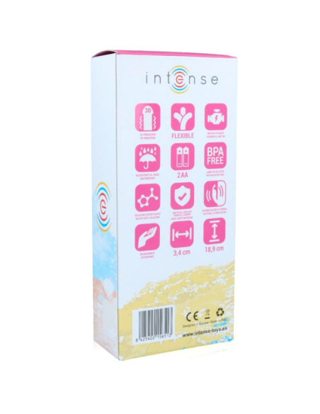 INTENSE HILARI VIBRADOR ROSA SILICON LUXE INTENSE HILARI VIBRADOR ROSA SILICON LUXE