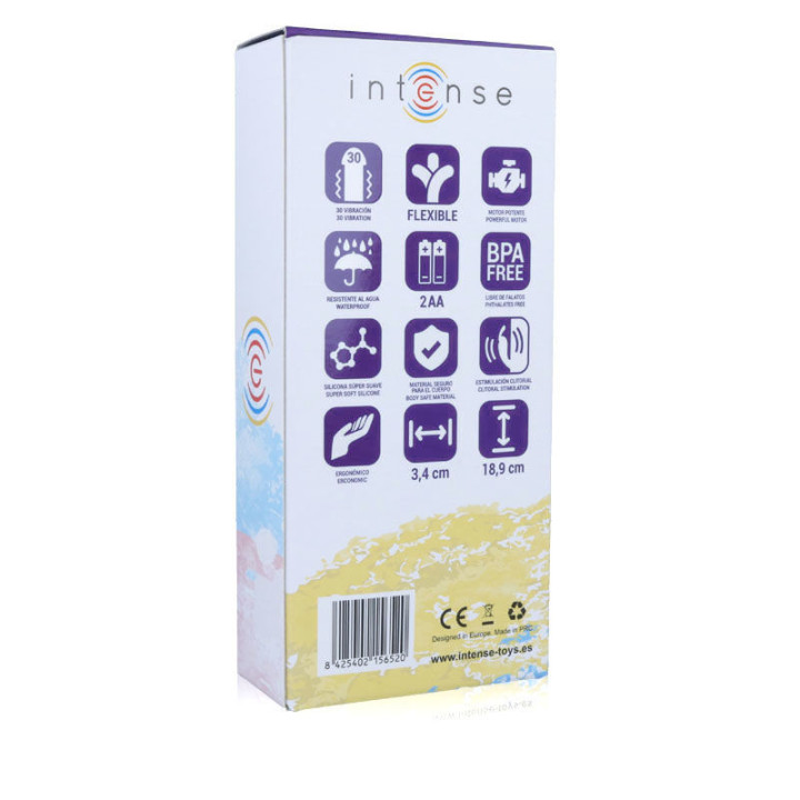 INTENSE HILARI VIBRADOR LILA SILICONA LUXE