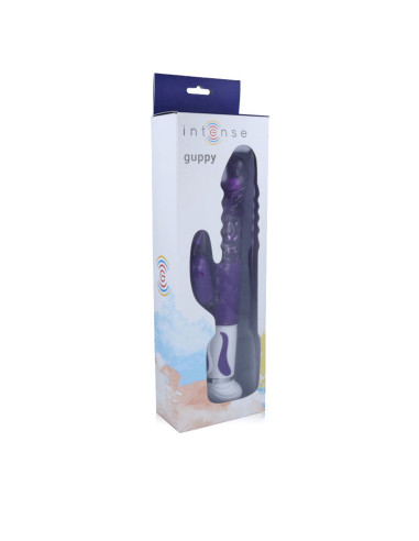 INTENSE GUPPY VIBRADOR ROTADOR LILA