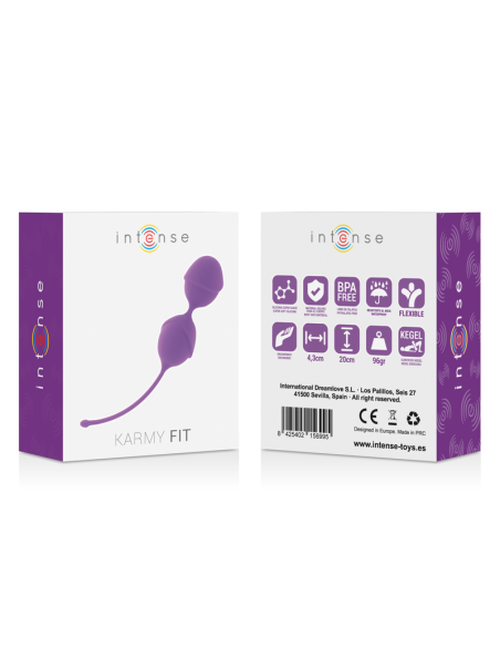 INTENSE KARMY FIT KEGEL SILICONE LILA INTENSE KARMY FIT KEGEL SILICONE LILA