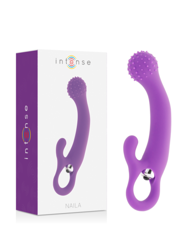 INTENSE NAILA VIBRATING SILICONE LILA