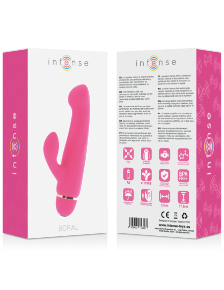 INTENSE BORAL 20 SPEEDS SILICONE ROSA INTENSE BORAL 20 SPEEDS SILICONE ROSA