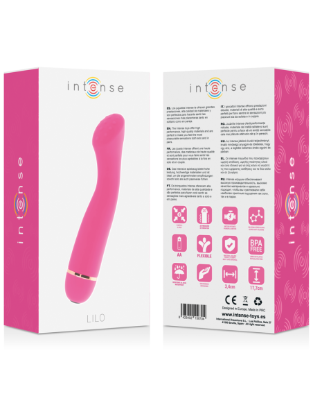 INTENSE LILO 20 SPEEDS SILICONE ROSA INTENSE LILO 20 SPEEDS SILICONE ROSA