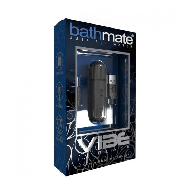 BATHMATE VIBE BALA VIBRADORA NEGRO