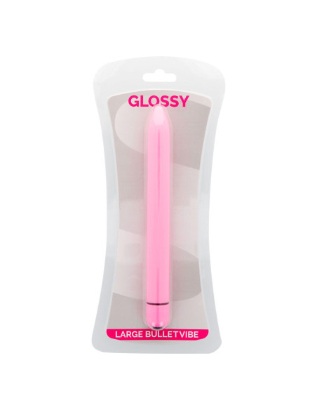 GLOSSY SLIM VIBRADOR ROSA GLOSSY SLIM VIBRADOR ROSA