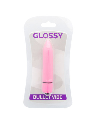 GLOSSY THIN VIBRADOR ROSA INTENSO