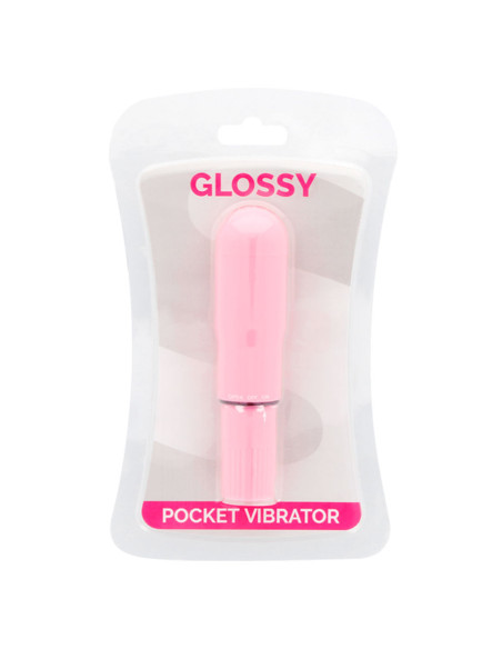 GLOSSY POCKET VIBRADOR ROSA GLOSSY POCKET VIBRADOR ROSA