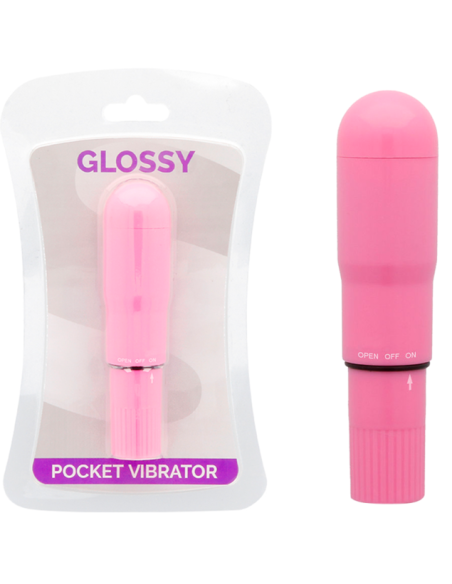 GLOSSY POCKET VIBRADOR ROSA INTENSO GLOSSY POCKET VIBRADOR ROSA INTENSO