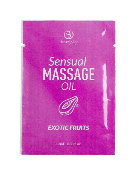 SECRETPLAY MONODOSIS ACEITE DE MASAJE FRUTAS EXATICAS 10 ML