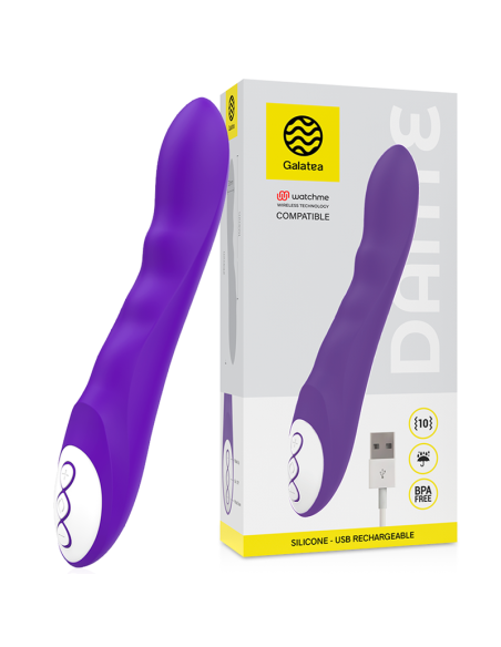 GALATEA DANTE VIBRADOR LILA COMPATIBLE CON WATCHME WIRELESS TECHNOLOGY GALATEA DANTE VIBRADOR LILA COMPATIBLE CON WATCHME WIRELESS TECHNOLOGY