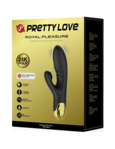 PRETTY LOVE SMART NAUGHTY PLAY VIBRACION Y ONDAS ESTIMULADORAS