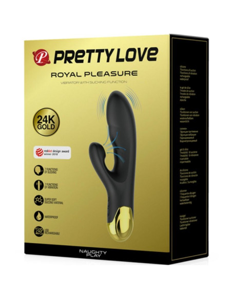PRETTY LOVE SMART NAUGHTY PLAY VIBRACION Y ONDAS ESTIMULADORAS