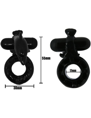 BAILE SWEET RING ANILLO CON ESTIMULADOR CLITORIS DELFIN
